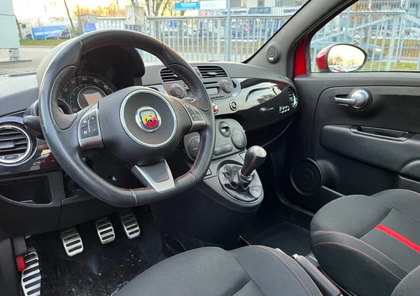 Fiat 500 cena 39900 przebieg: 88574, rok produkcji 2013 z Nowogrodziec małe 191